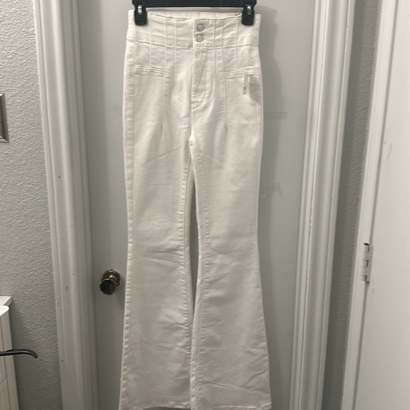 NWT  Free People We The Free Jayde Cord Flare Jeans - Picture 12 of 16